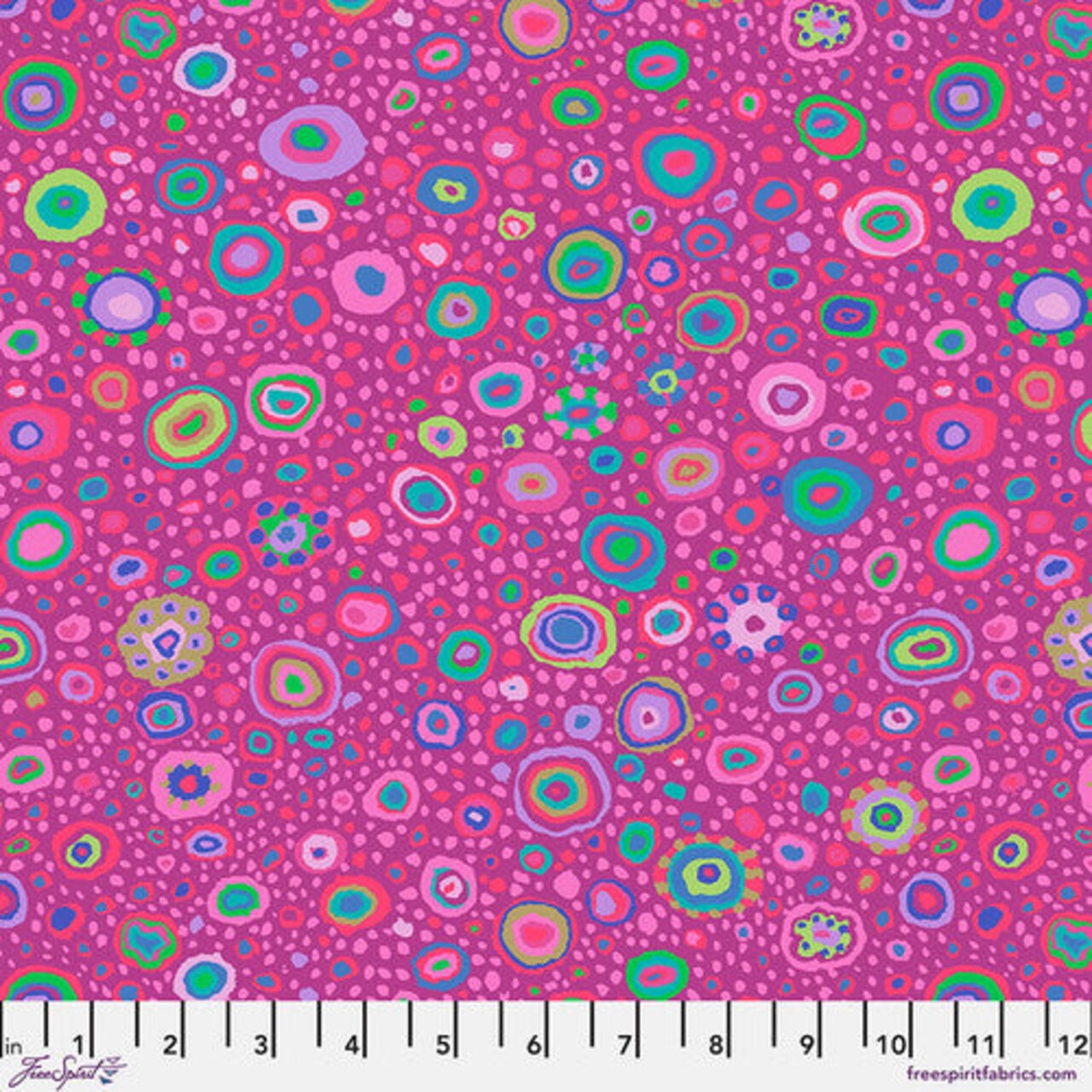 Fabric FreeSpirit Kaffe Fassett Collective Violet Roman Glass August 2025 by the Quarter Yard PWGP001.VIOLET